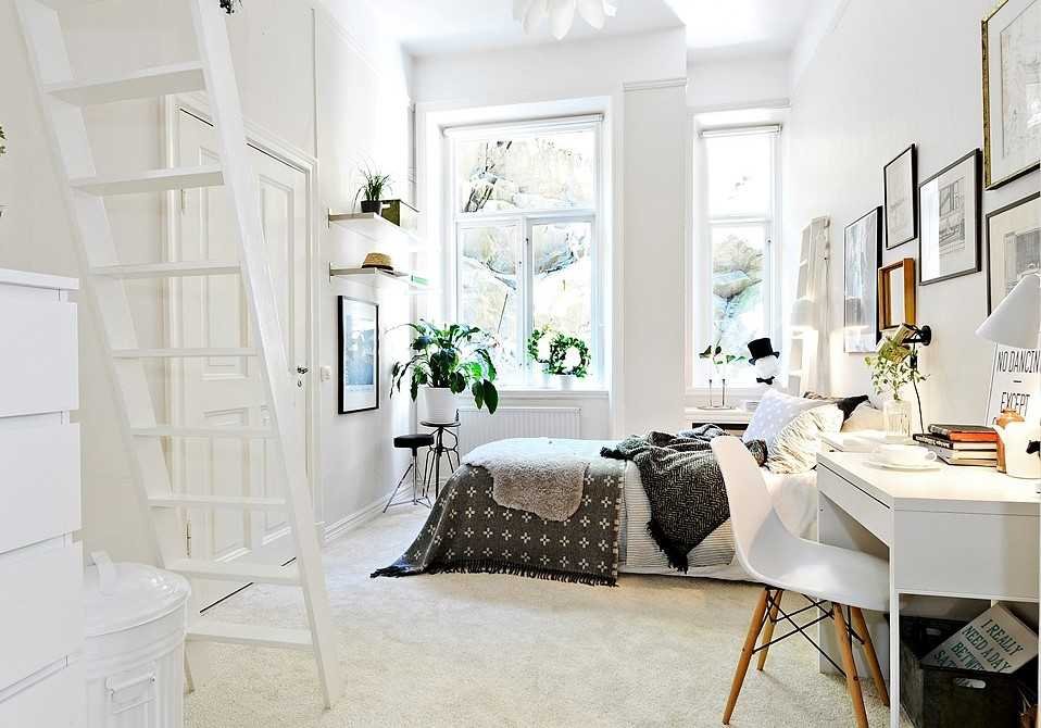 İskandinav tarzı yatak odası dekorasyonu ve öneriler 2020